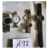 487 - LOT OF FOUR WATCHES (A92)