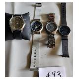 487 - LOT OF FOUR WATCHES (A93)