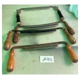 487 - FOUR VINTAGE WOODWORKING TOOLS (A106)