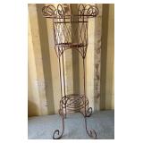 487 - METAL PLANT STAND 38"T (G140)