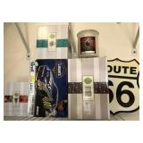 J5 - SCENTSY WARMERS, ROUTE 66 SIGN, MODEL CAR KIT