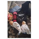 J5 - STADIUM SEAT, COLLECTIBLE DOLLS, MORE