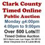 Mon.@4pm - Clark County Timed Online Public Auction 4/13