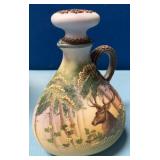 488 - HAND PAINTED NIPPON DECANTER (D222)