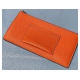 PP - COACH TAN LEATHER CARD CARRY WALLET (PP8)