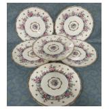 488 - SIX BOHEMIA ROYAL IVORY PLATES (M105)