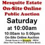 Sat.@10am - Special Mesquite Estate Online Auction 4/25