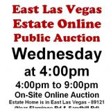 WELCOME TO OUR WED. @4pm ONLINE PUBLIC AUCTION