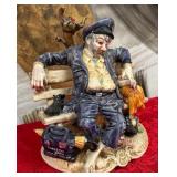 11 - VINTAGE CAPODIMONTE-STYLE FIGURINE (C108)