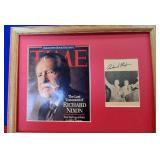 SW - RICHARD NIXON COLLECTIBLES FRAMED (E18)