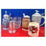 N - LOT OF COLLECTIBLE STEINS (N130)