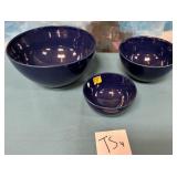 S5 - SET OF THREE BOWLS (TS4)