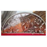 11 - ONE PIECE METAL WALL DECOR 16X36"