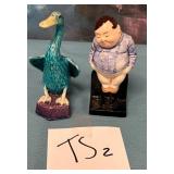 S5 - CHINESE GOOSE & ROYAL DOULTON FIGURINES