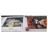N - TWO PIECES UNFRAMED ART (N148)