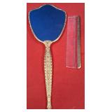 N - VINTAGE HAND MIRROR & COMB (N83)