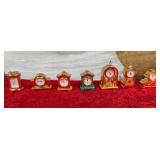 11 - SEVEN MINI CLOCKS (C26)
