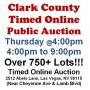 Thur.@4pm - Clark County Timed Online Public Auction 5/14