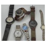 Q - LOT OF SIX WATCHES (W63)