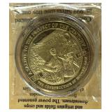 ONE TROY OUNCE .999 FINE SILVER COIN (J11)