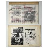 TWO ORIGINAL DISNEY BOOK ILLUSTRATION ART BOARDS