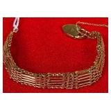 Q - 9K GOLD BRACELET (W8)