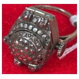 Q - RARE BUCHERER RING WATCH (W4)