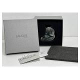 VINTAGE LALIQUE LARGE FROSTED PANDA BEAR