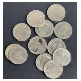 LARGE LOT OF VINTAGE LAS VEGAS CASINO DOLLAR TOKEN