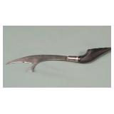 ANTIQUE 19C PERSIAN STERLING SILVER LETTER OPENER
