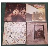 Q - FOUR LED ZEPPELIN VINYL RECORDS (B47)