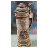 777 - METTLACH STEIN CIRCA 1900 (BASE CHIPS)