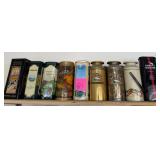 Q - MIXED LOT OF ADVERTISING TINS (G4)