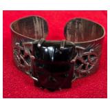 Q - TARCO STERLING SILVER CUFF BRACELET (W3)