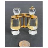 VINTAGE CRYSTAL OPERA BINOCULARS - UNSIGNED