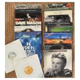 LARGE LOT OF 20 VINTAGE ROCK N ROLL RECORDS