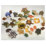 Q - LOT OF COLLECTIBLE TURTLES (W84)