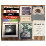 LOT OF ANTIQUE SHEET MUSIC & VINTAGE VINYL RECORDS