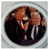 DONALD TRUMP - ONE OUNCE .999 FINE SILVER (J14)