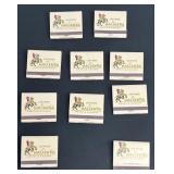 LARGE LOT OF VINTAGE HACIENDA CASINO FRONT STRIKE-