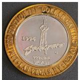 STRATOSPHERE - $10 .999 SILVER TOKEN (5)