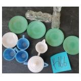 Q - AKRO AGATE CHILD TEA SET (K166)