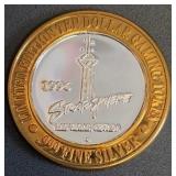 STRATOSPHERE - $10 .999 SILVER TOKEN (2)