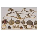 Q - MIXED LOT OF COSTUME JEWELRY (J40)