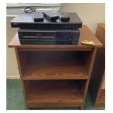 Q - DVD & CASETTE PLAYERS, REMOTES, BOOKCASE (K24)