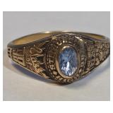 Q - 10K GOLD RING (J32)