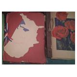 Q - TWO VINTAGE SCRAP BOOKS (N5)