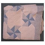 Q - HAND-MADE QUILT SIZE FULL (K92)