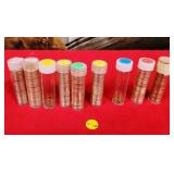 Q - LOT OF ROLLED COINS (W108)