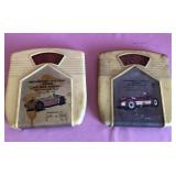 Q - VINTAGE INDIANAPOLIS 500 SOUVENIR THERMOMETERS
